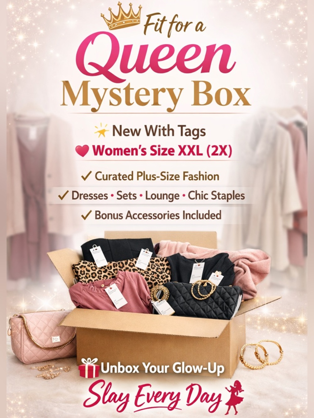 New with Tags: Fit for a Queen’s Mystery Box